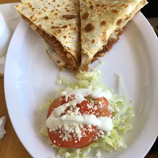 Barbacoa Quesadilla