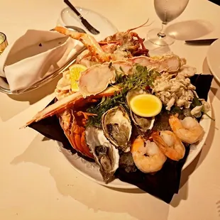 Seafood platter