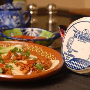 What better way to start your day than to have some savory tacos al pastor using our delicious corn tortillas! Visit our website for recipe!