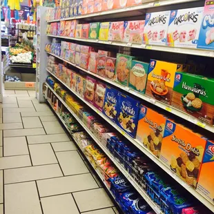 Cookies aisle