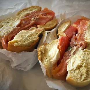 Smoked Salmon Sandwich