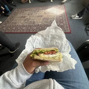 Mona Lisa Vege Sandwich