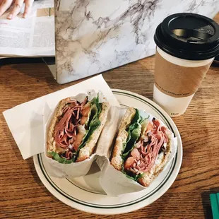 Hot Pastrami Sandwich