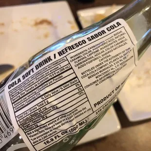 Some nutrition on that soda