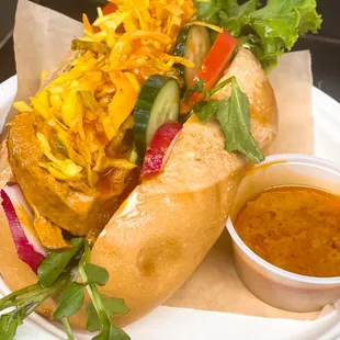 Panes con pollo every day!