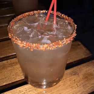 MEZCAL MARGARITA with house mezcal