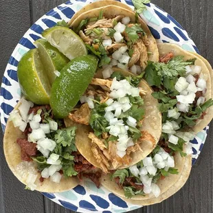 TACOS - 2 Chicken, 3 Al Pastor
