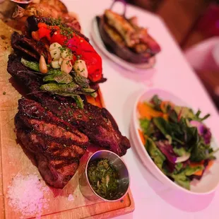 Churrasco for 2 Ensalada Curtida