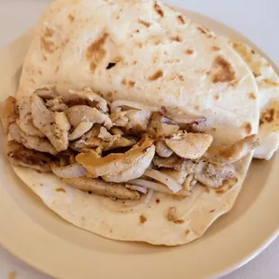 a plate of food