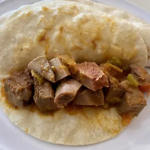 Lengua taco!