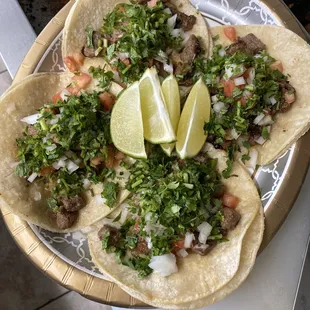 Steak tacos!