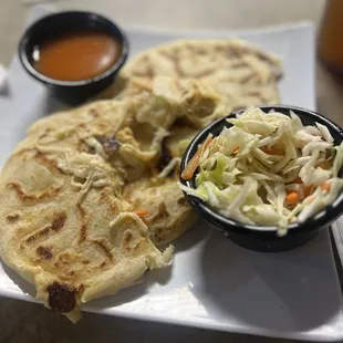 Chicken pupusa