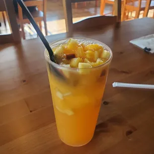 Fruit salad drink