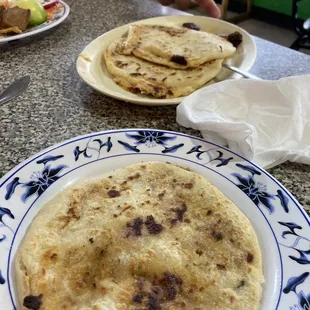 Huge pupusa was only $2.75 each