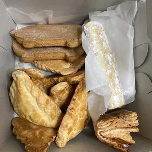 a box of pastries