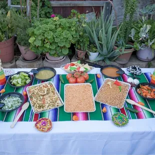 Catering services ...