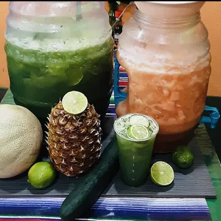 Aguas frescas .