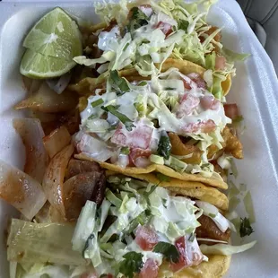 3 Fish tacos