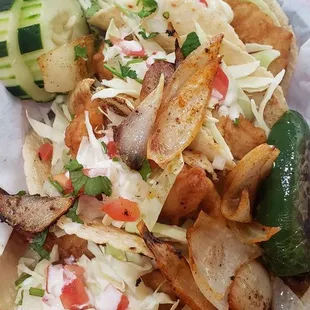 Fish tacos  (Taco Tuesday)