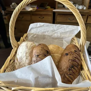 Fresh bread.