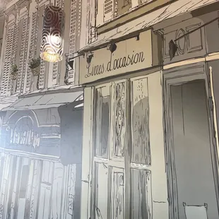 Inside wall art