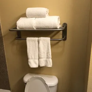 Towel display