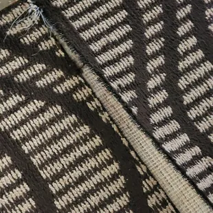 Ripped carpet