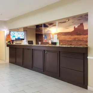 Lobby counter