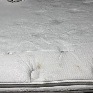 Bloody, dirty sheets!!