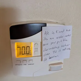 Our AC was sending out heat during the summer. The maintenance guy "fixed it" for a few hours... Till we had to turn it down even more.