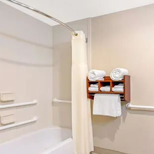 Guest room bath (accessible)