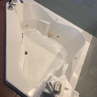 Hot tub from the 2nd stay room 306