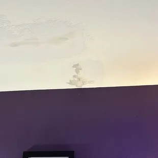 Leak on ceiling