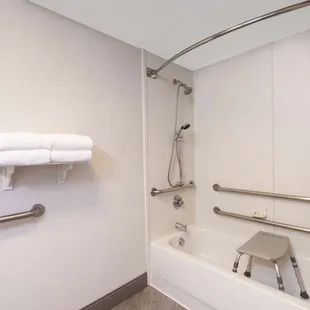 Guest room bath (accessible)