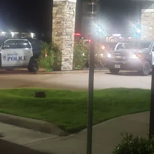 Police had to be called to La Quinta In rock port Fulton!