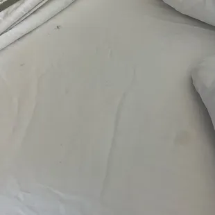 Stained sheets