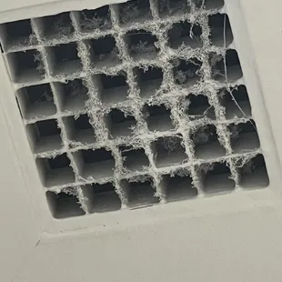 The bathroom vent