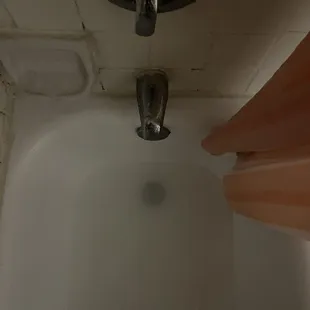 After 20 minutes the water was still there