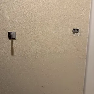 Towel holder in bathroom