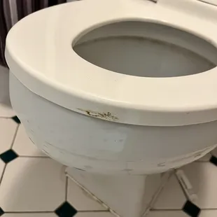 Toilet not clean