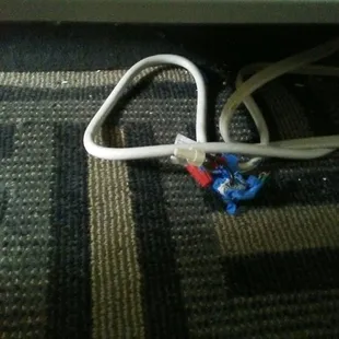 Exposed Electrical Wires LIFE SAFETY ISSUE