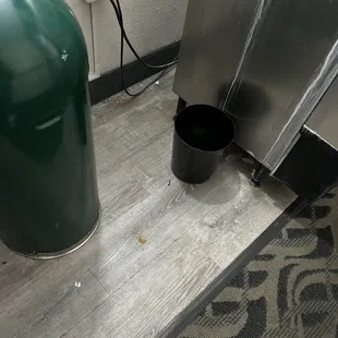 Mess and dirt everywhere