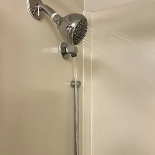 No shower hose just a stream of constant water