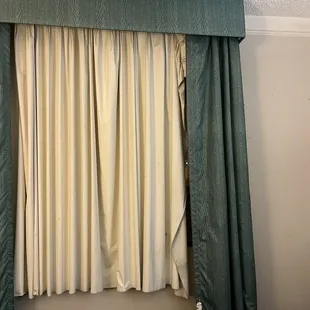 Curtains falling off