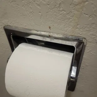 Something gross smeared on dispenser