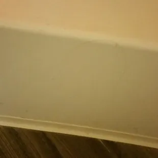 Hair left behind from previous guests