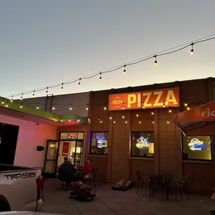 Plenty of outdoor &amp; indoor seating available!