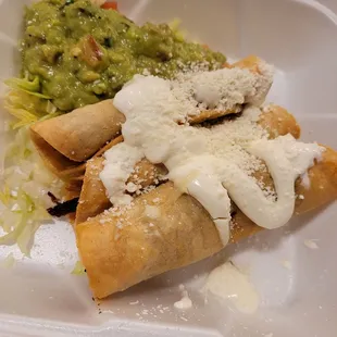 Shredded beef taquitos
