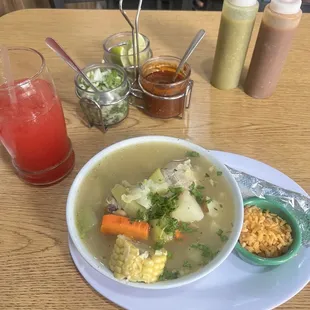 Caldo de pollo