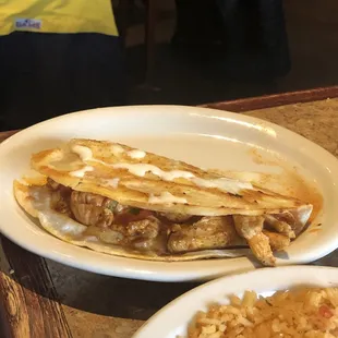 Pollo quesadilla